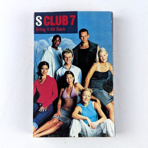 S Club 7 Bring It All Back Cassette Tape Single 1999 - Picture 2 of 7